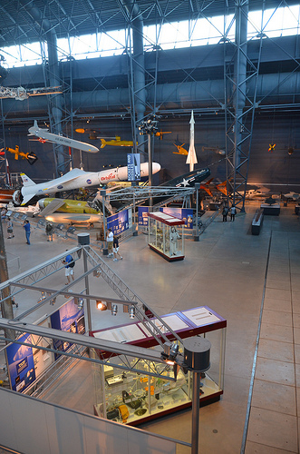 Steven F. Udvar-Hazy Center: Space exhibit panorama (misc)