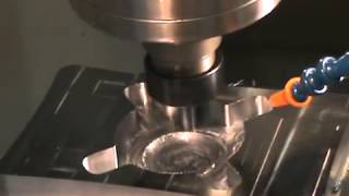 CNC milling on HurcoVM1