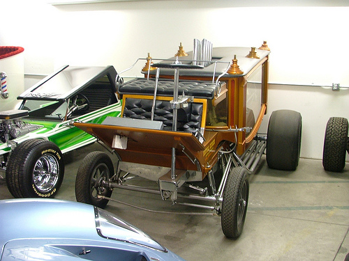 Basement of the Petersen Meuseum (Boot Hill Express)