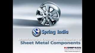 Spring India | Producers, Exporters and Suppliers of Sheet Metal Elements