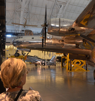 Steven F. Udvar-Hazy Center: B-29 Superfortress “Enola Gay” panorama
