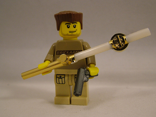 BrickArms 24kt Gold Plated Accessories – What Lies Beneath!
