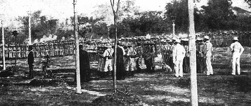 Mi Ultimo Adios – Dr Jose Rizal Fotografía de la ejecución de José Rizal [My Final Farewell – photo of execution of Dr. Jose Rizal] (1896 A.D.)
