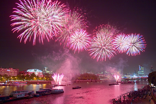 Thames Festival Finale Fireworks